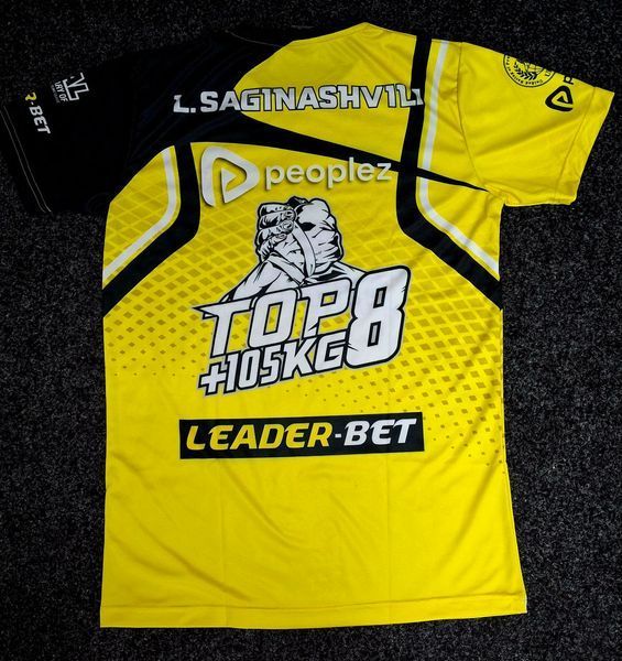 Футболка "TOP8 L. SAGINASHVILI" S 1380 фото