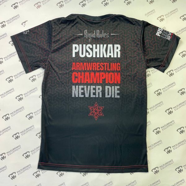 Футболка "PUSHKAR CHAMPION - BLACK" XS 1550 фото